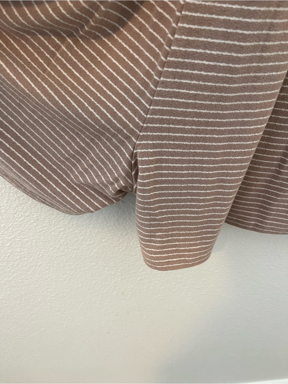 Zenana Outfitters Taupe Smocked Square-Neck Romper - Picture 6 of 8